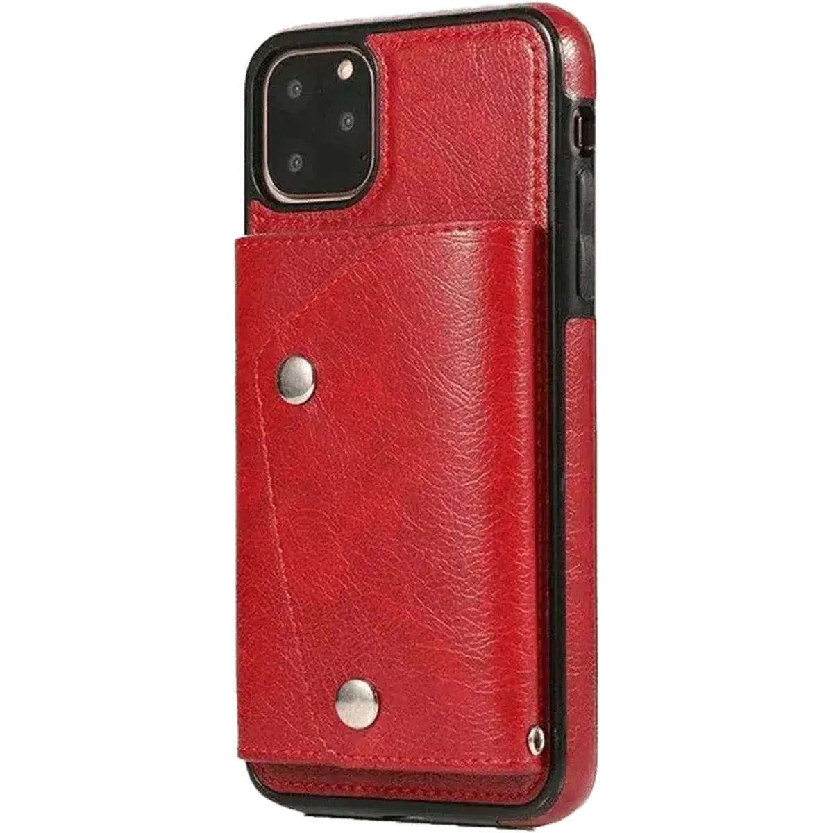 Red Vegan Leather | Wallet Case iPhone Case get.casely Wallet iPhone 11