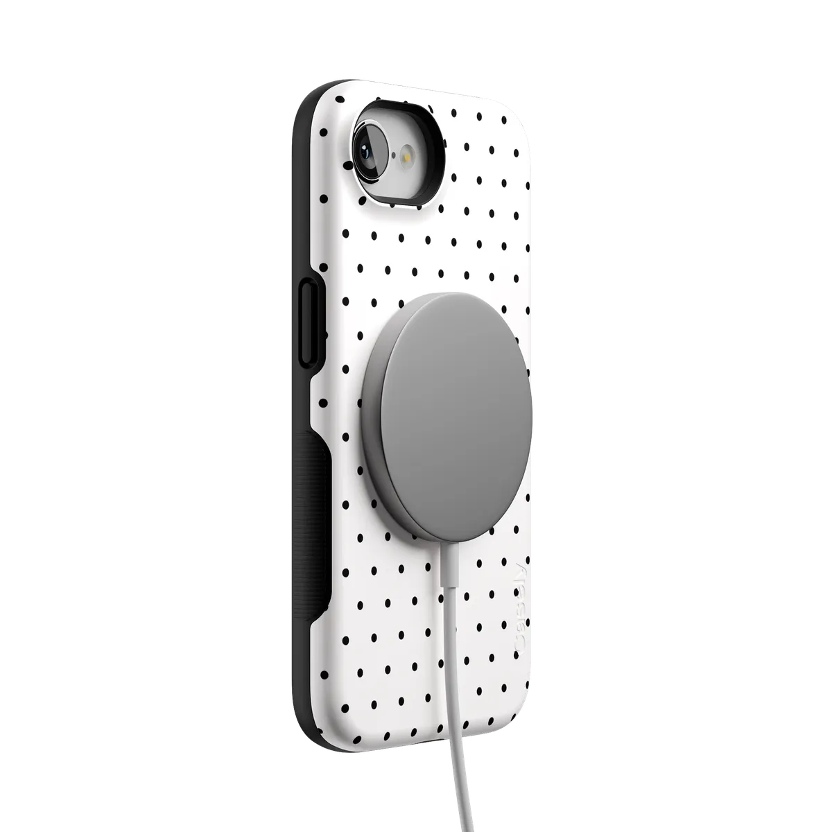 On the Dot | Black Polka Dot Case