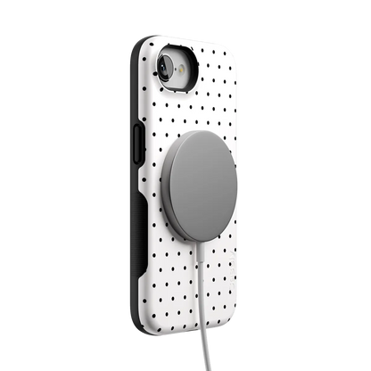 On the Dot | Black Polka Dot Case