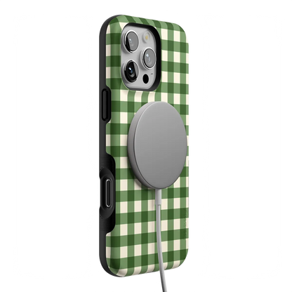 Checked Twice | Green Plaid Case