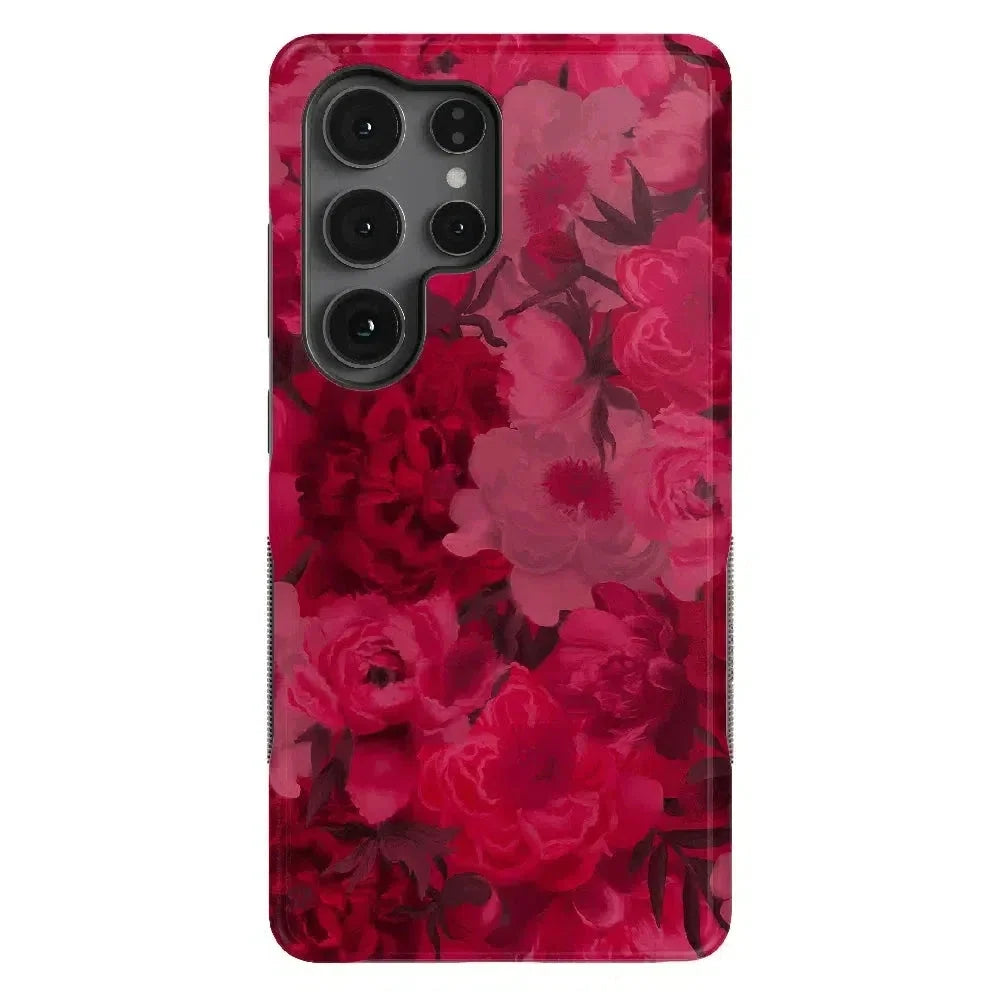 Romance Novel | Moody Floral Case iPhone Case get.casely Bold Flex + MagSafe® Galaxy S25 Ultra