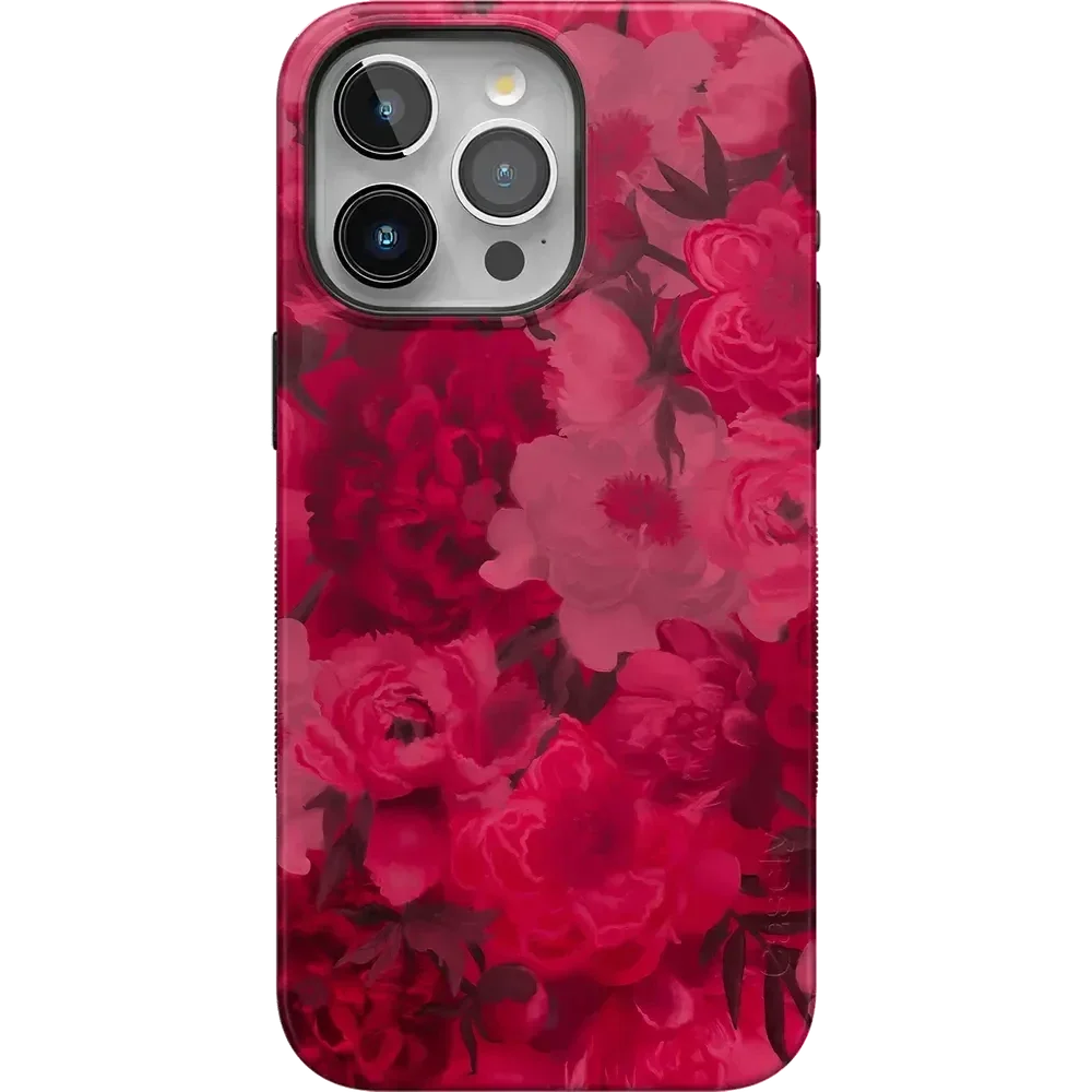 Romance Novel | Moody Floral Case iPhone Case get.casely Bold + MagSafe® iPhone 15 Pro Max
