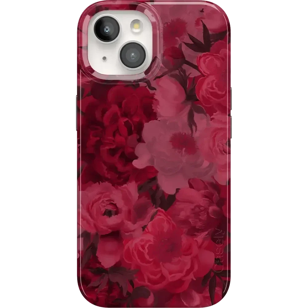 Romance Novel | Moody Floral Case iPhone Case get.casely Classic + MagSafe® iPhone 15