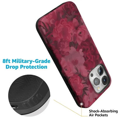 Romance Novel | Moody Floral Case iPhone Case get.casely