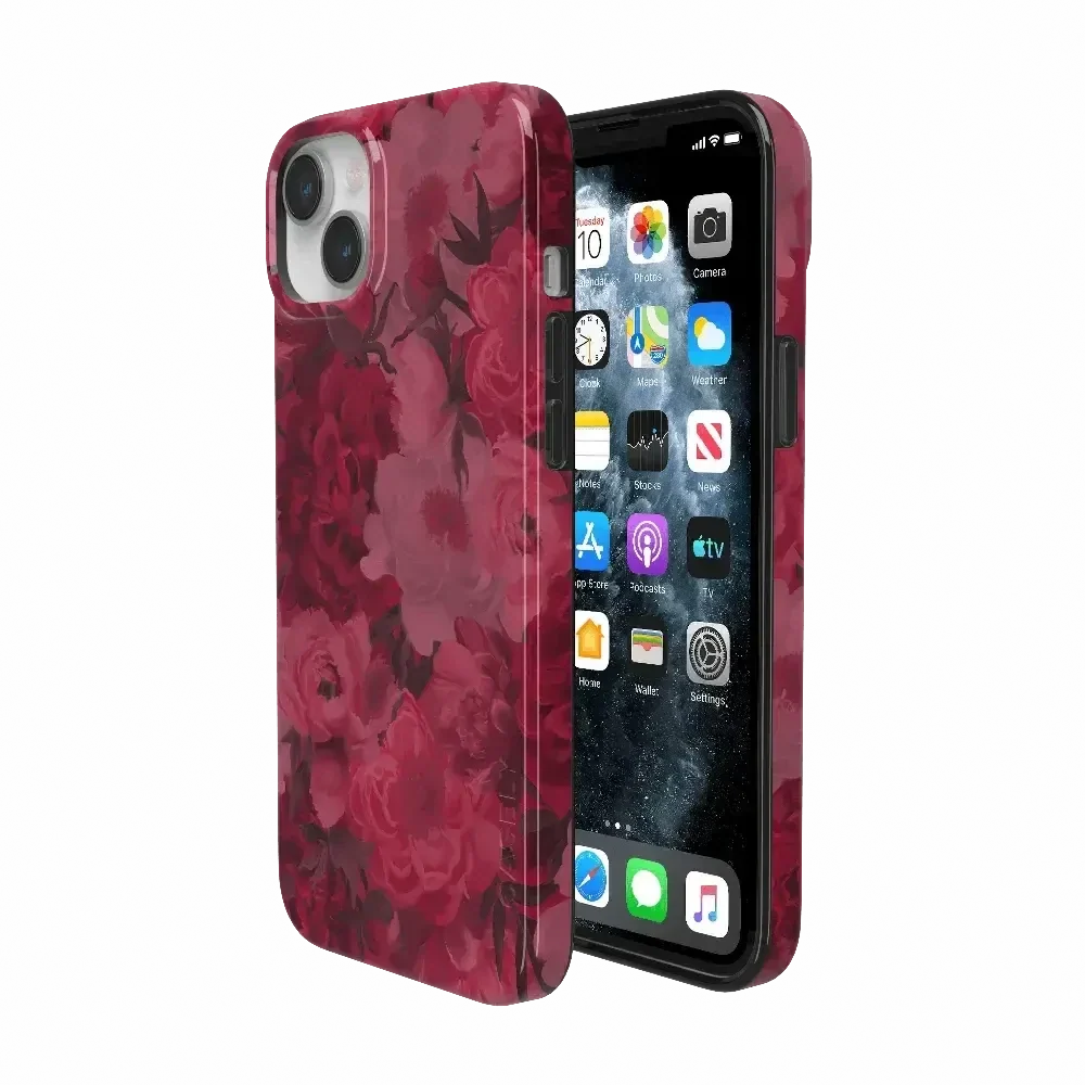 Romance Novel | Moody Floral Case iPhone Case get.casely
