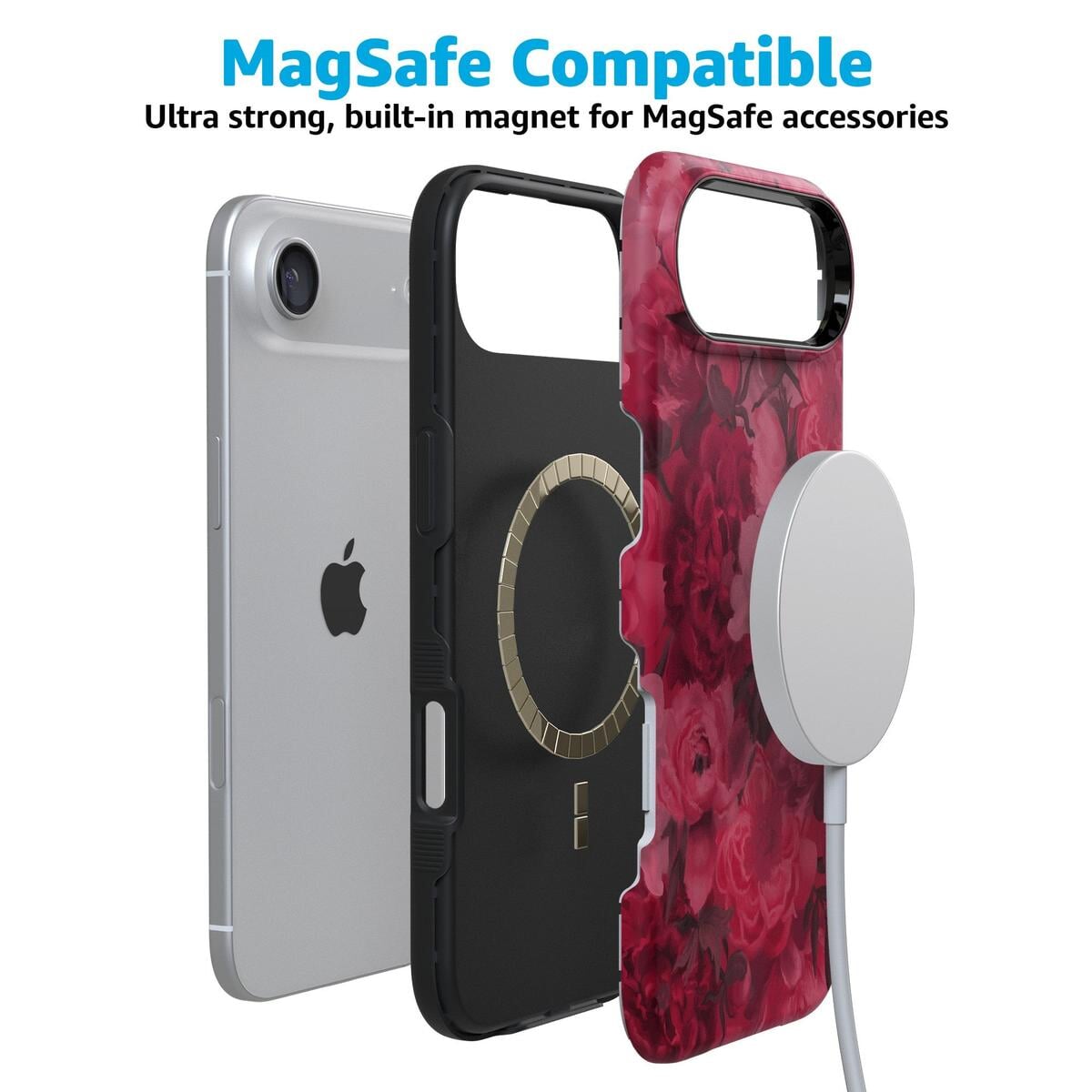 Romance Novel | Moody Floral Case iPhone Case get.casely
