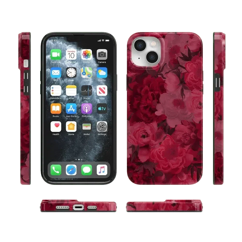 Romance Novel | Moody Floral Case iPhone Case get.casely