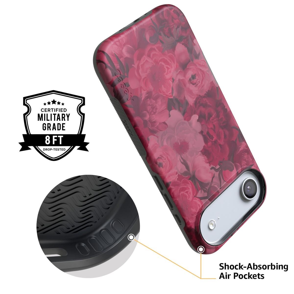 Romance Novel | Moody Floral Case iPhone Case get.casely