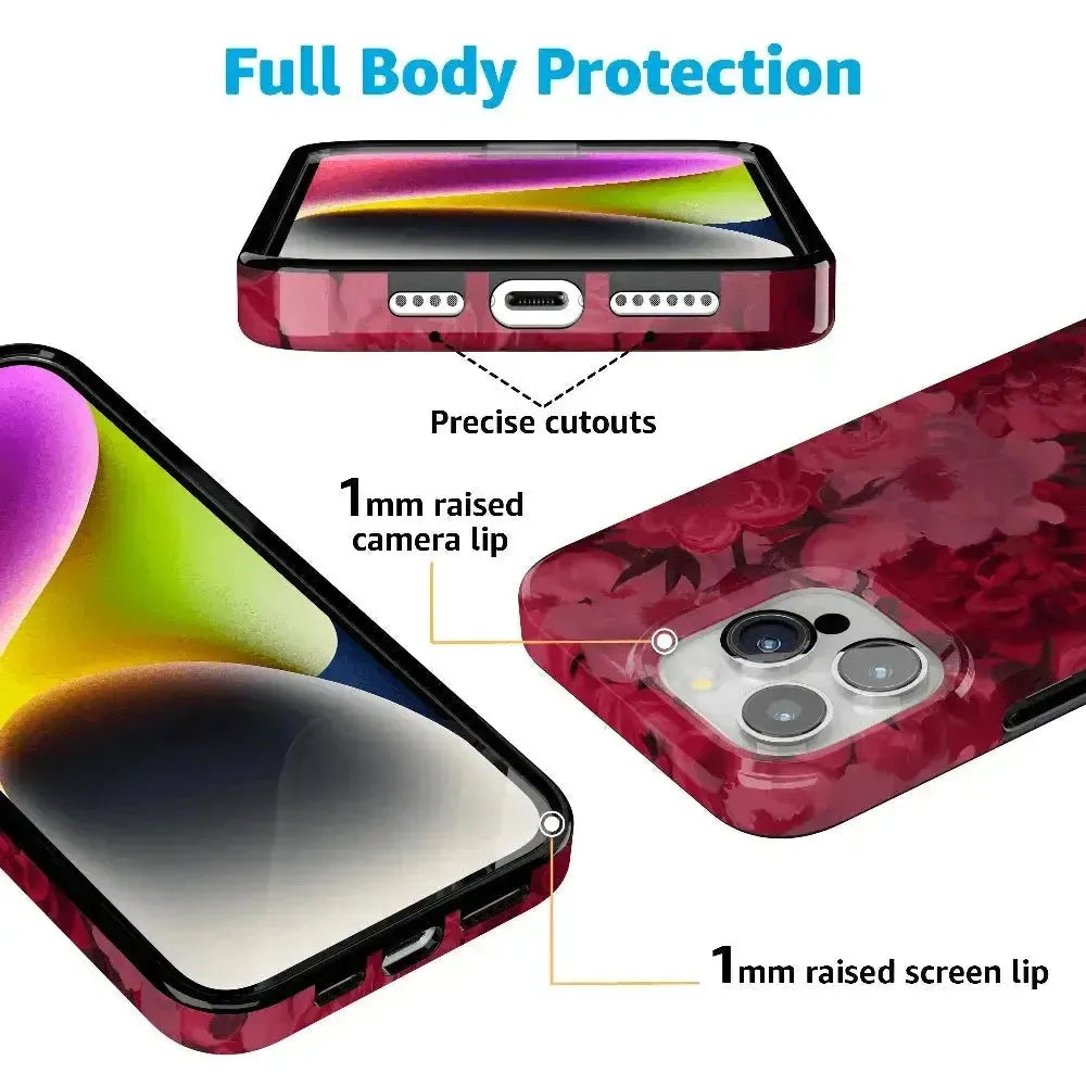 Romance Novel | Moody Floral Case iPhone Case get.casely