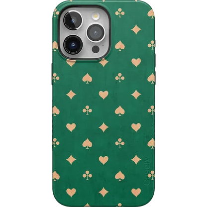 Royal Flush | French Deck Case iPhone Case get.casely Bold + MagSafe® iPhone 15 Pro Max