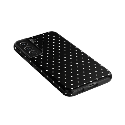 On the Dot | White Polka Dot Case