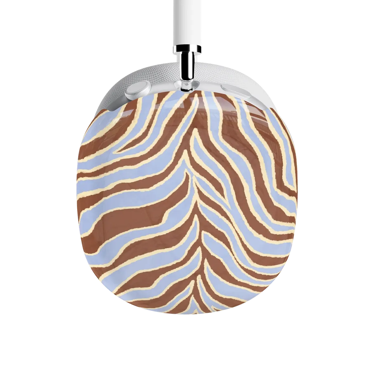 Untamed | Brown & Blue Zebra AirPods Max Case
