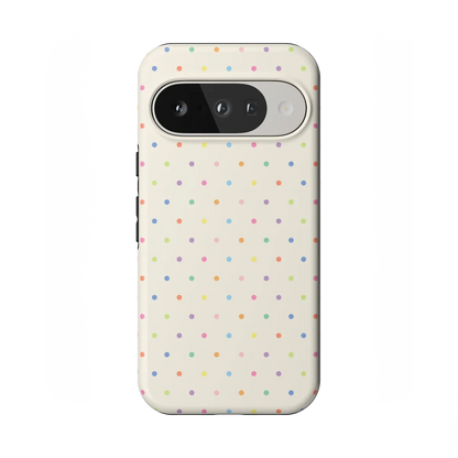 On the Dot | Rainbow Polka Dot Case