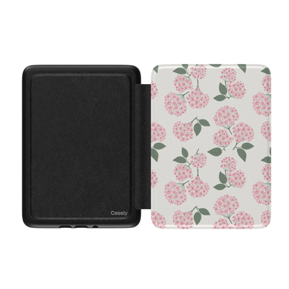 Nantucket Cottage | Pink Hydrangea Kindle Case