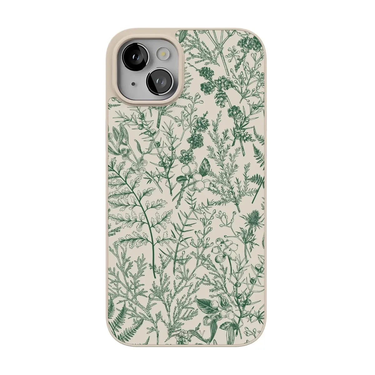 Sage Garden | Green Floral Case iPhone Case get.casely Align + MagSafe® iPhone 15 Plus