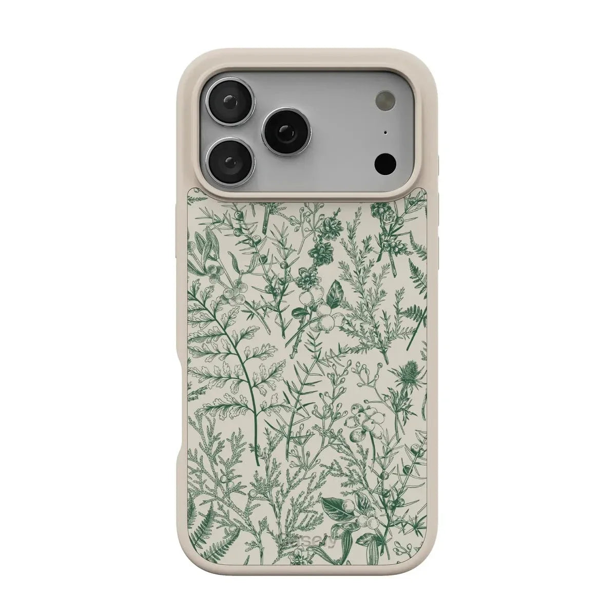 Sage Garden | Green Floral Case iPhone Case get.casely Align + MagSafe® iPhone 17 Pro Max