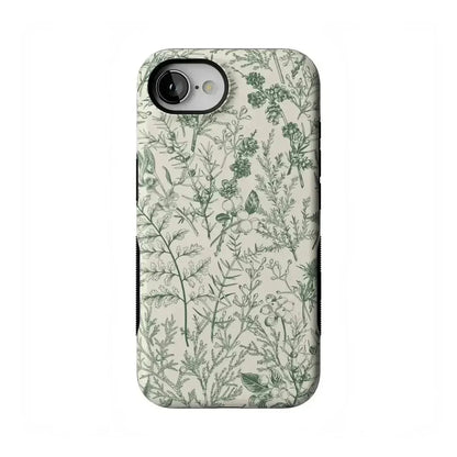 Sage Garden | Green Floral Case iPhone Case get.casely Bold Flex + MagSafe® iPhone 16e