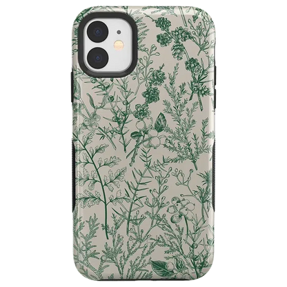 Sage Garden | Green Floral Case iPhone Case get.casely Bold iPhone 11