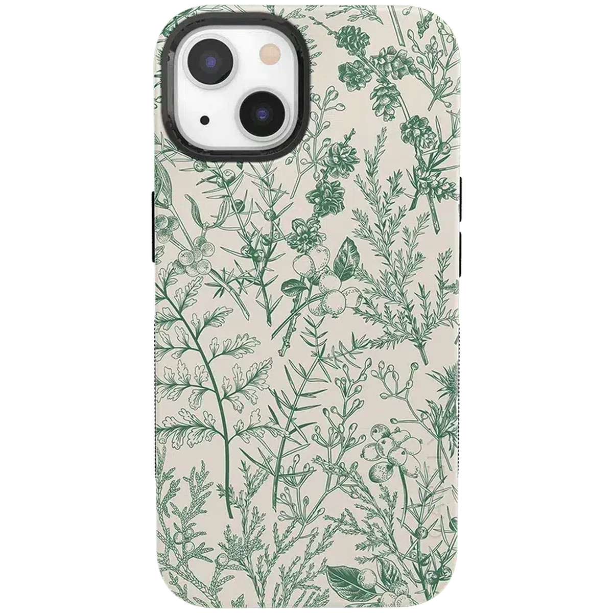 Sage Garden | Green Floral Case iPhone Case get.casely Bold + MagSafe® iPhone 13