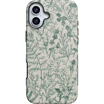 Sage Garden | Green Floral Case iPhone Case get.casely Bold + MagSafe® iPhone 16 Plus