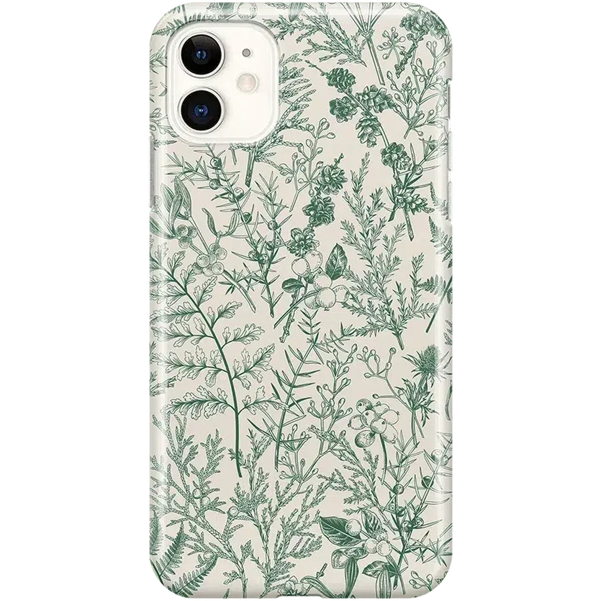 Sage Garden | Green Floral Case iPhone Case get.casely Classic iPhone 11