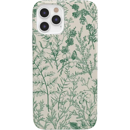 Sage Garden | Green Floral Case iPhone Case get.casely Classic iPhone 12 Pro Max