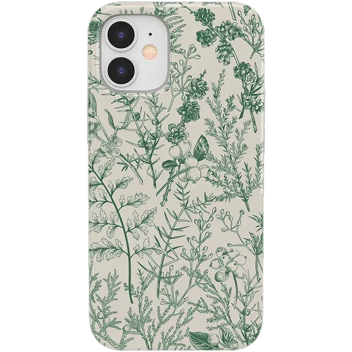 Sage Garden | Green Floral Case iPhone Case get.casely Classic iPhone 12