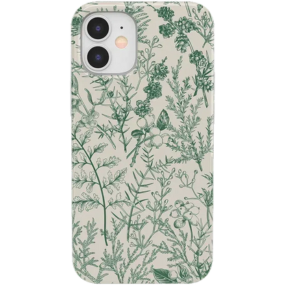 Sage Garden | Green Floral Case iPhone Case get.casely Classic iPhone 12