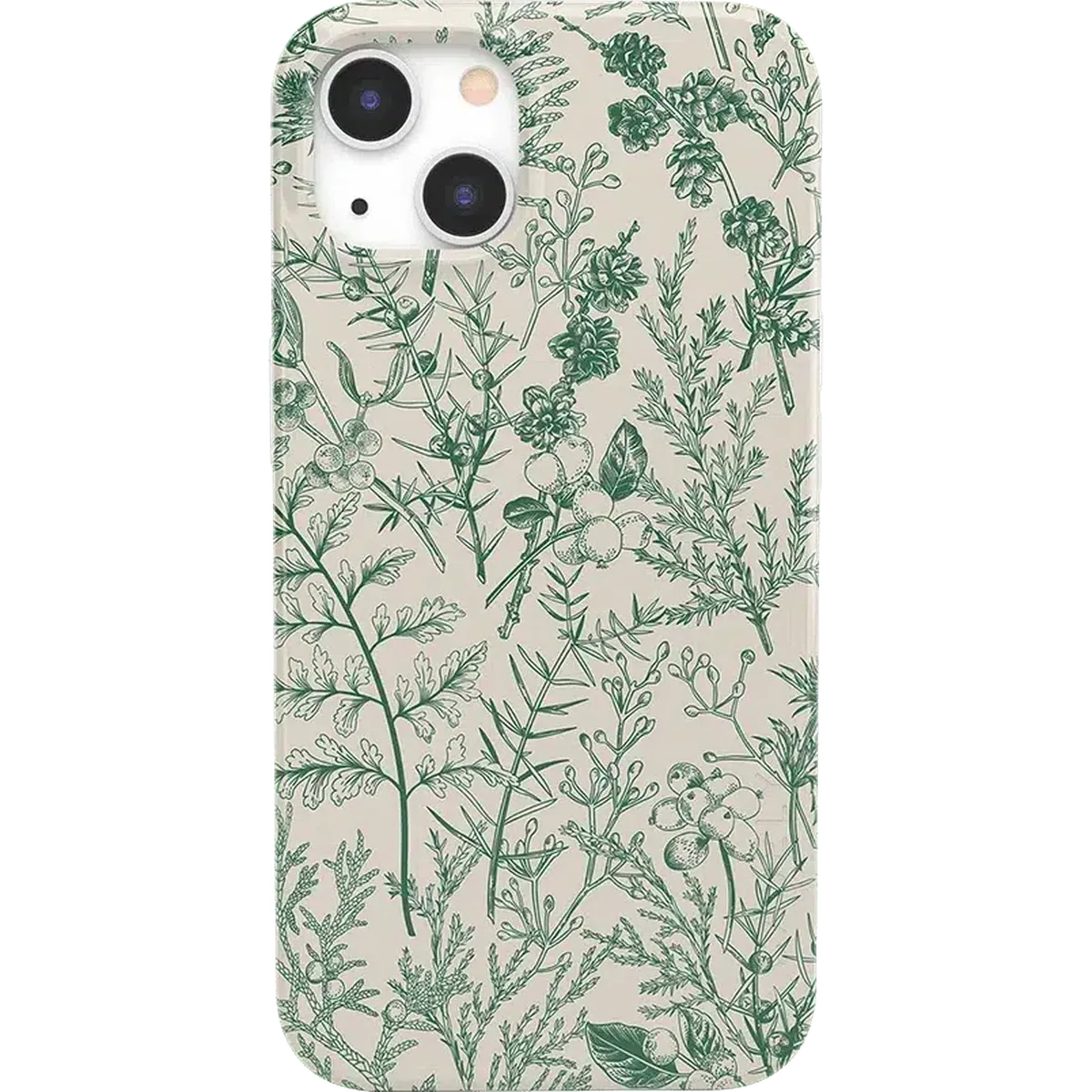 Sage Garden | Green Floral Case iPhone Case get.casely Classic iPhone 13 Mini