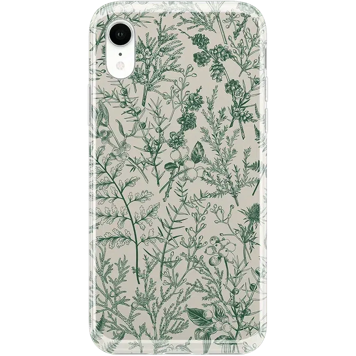 Sage Garden | Green Floral Case iPhone Case get.casely Classic iPhone XR
