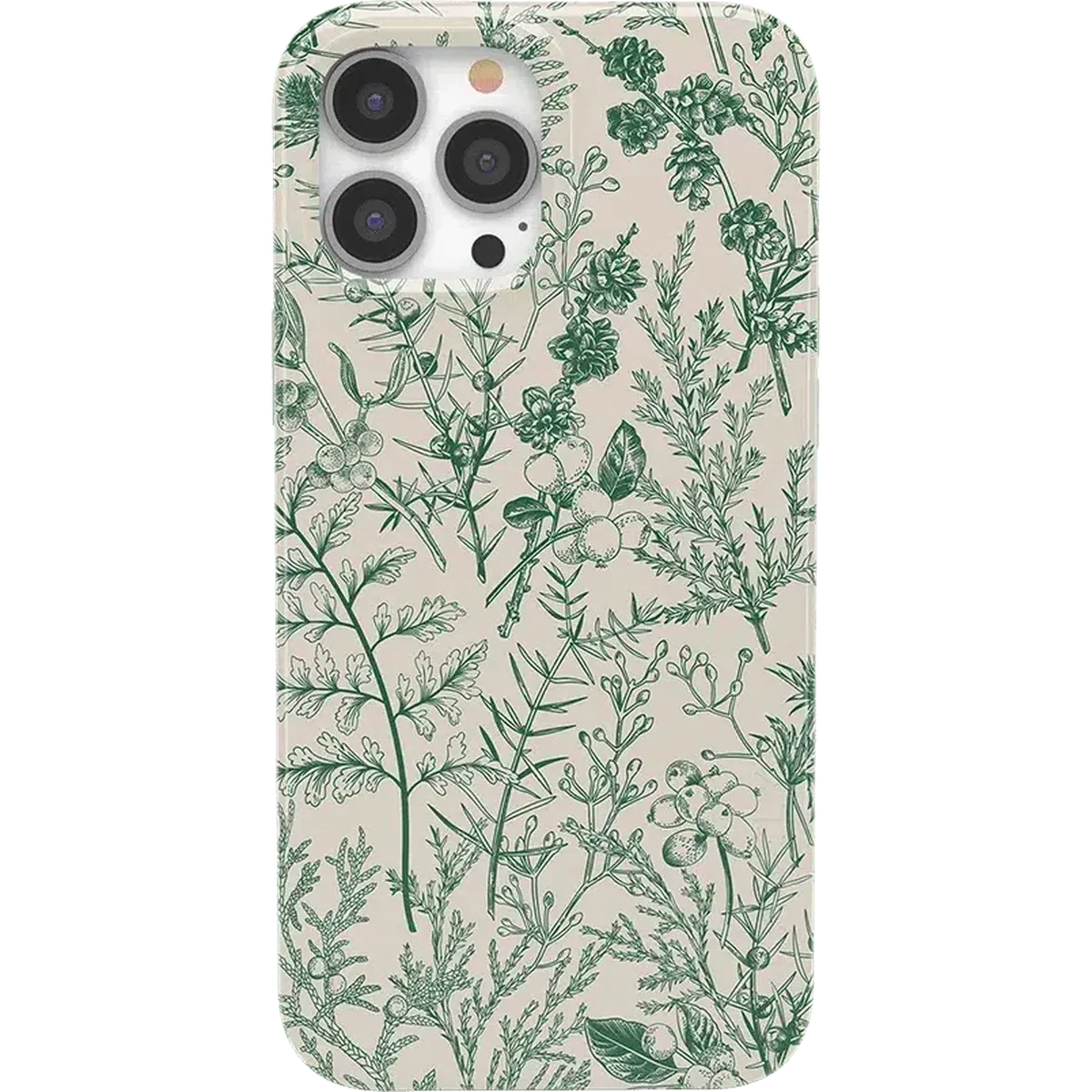Sage Garden | Green Floral Case iPhone Case get.casely Classic + MagSafe® iPhone 13 Pro Max