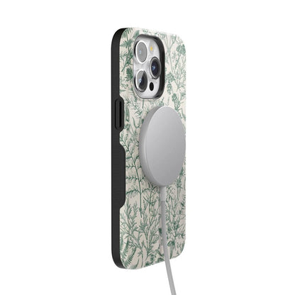 Sage Garden | Green Floral Case iPhone Case get.casely