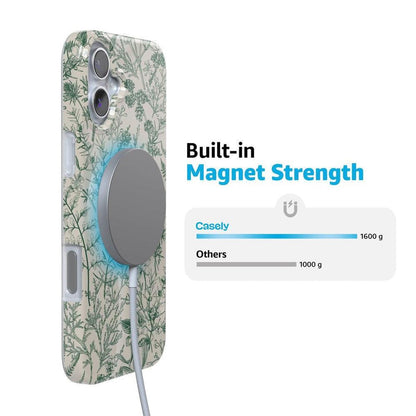 Sage Garden | Green Floral Case iPhone Case get.casely