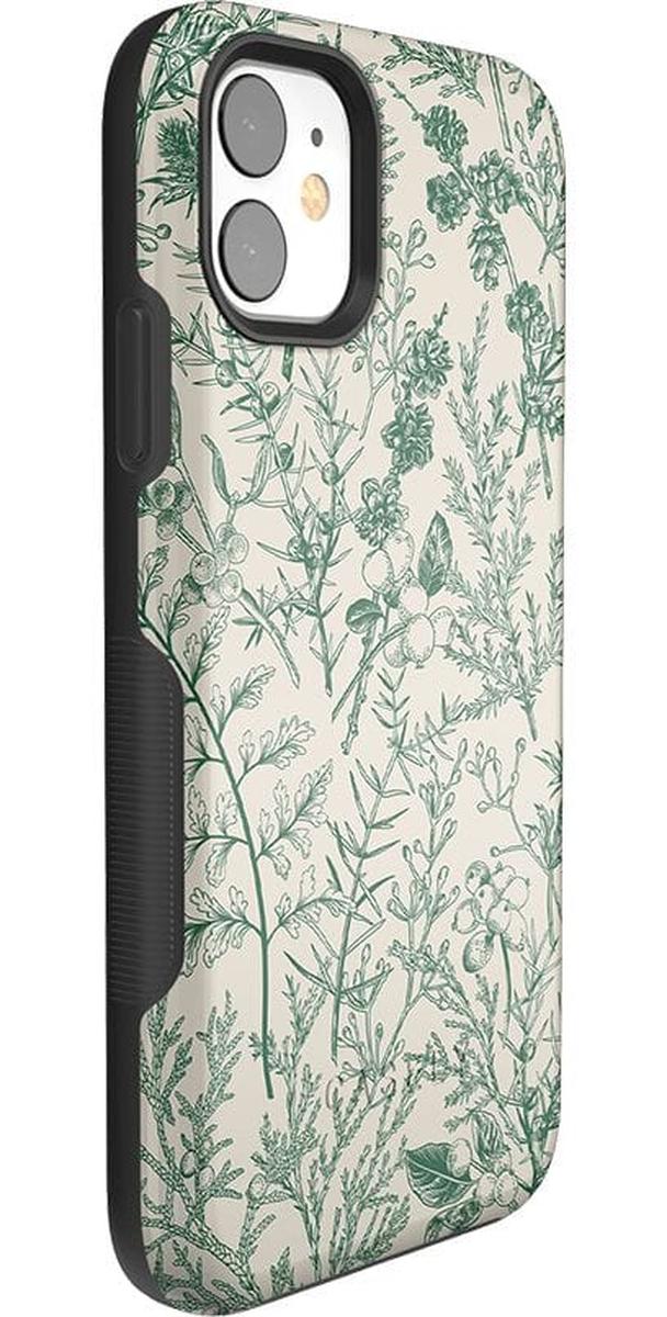 Sage Garden | Green Floral Case iPhone Case get.casely
