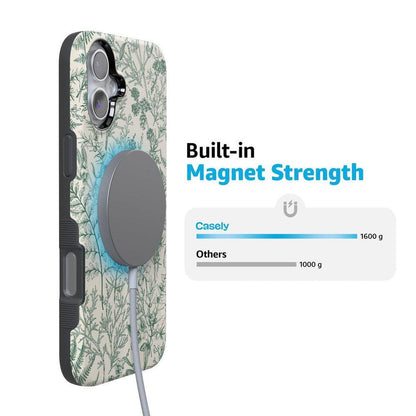 Sage Garden | Green Floral Case iPhone Case get.casely