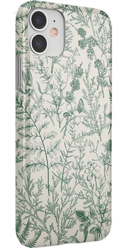 Sage Garden | Green Floral Case iPhone Case get.casely