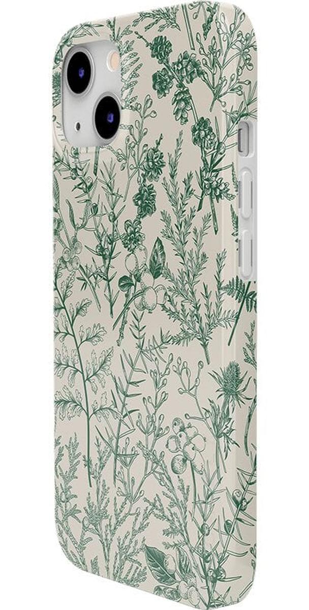 Sage Garden | Green Floral Case iPhone Case get.casely