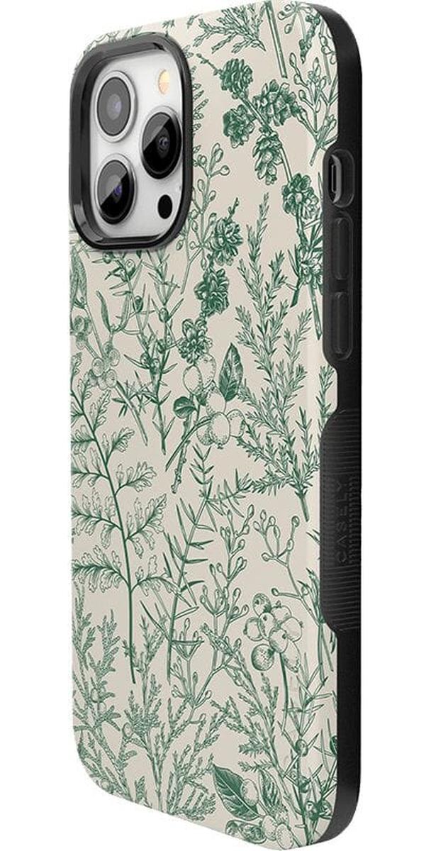 Sage Garden | Green Floral Case iPhone Case get.casely