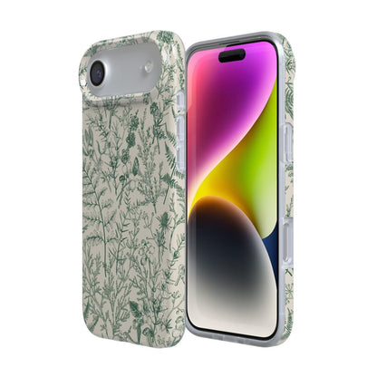 Sage Garden | Green Floral Case iPhone Case get.casely