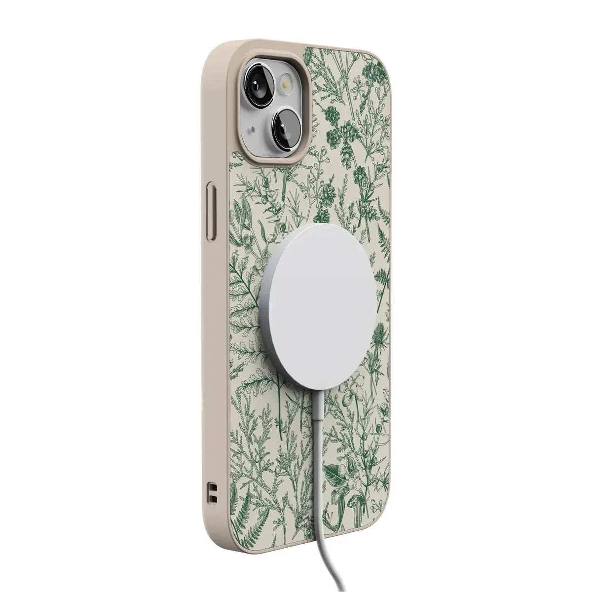 Sage Garden | Green Floral Case iPhone Case get.casely