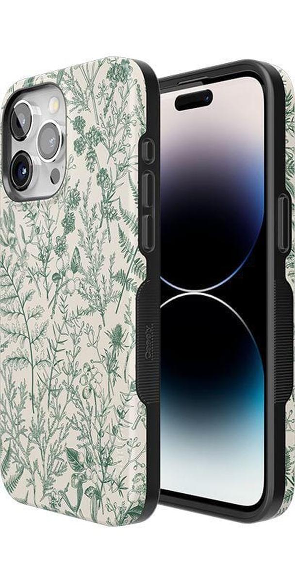 Sage Garden | Green Floral Case iPhone Case get.casely