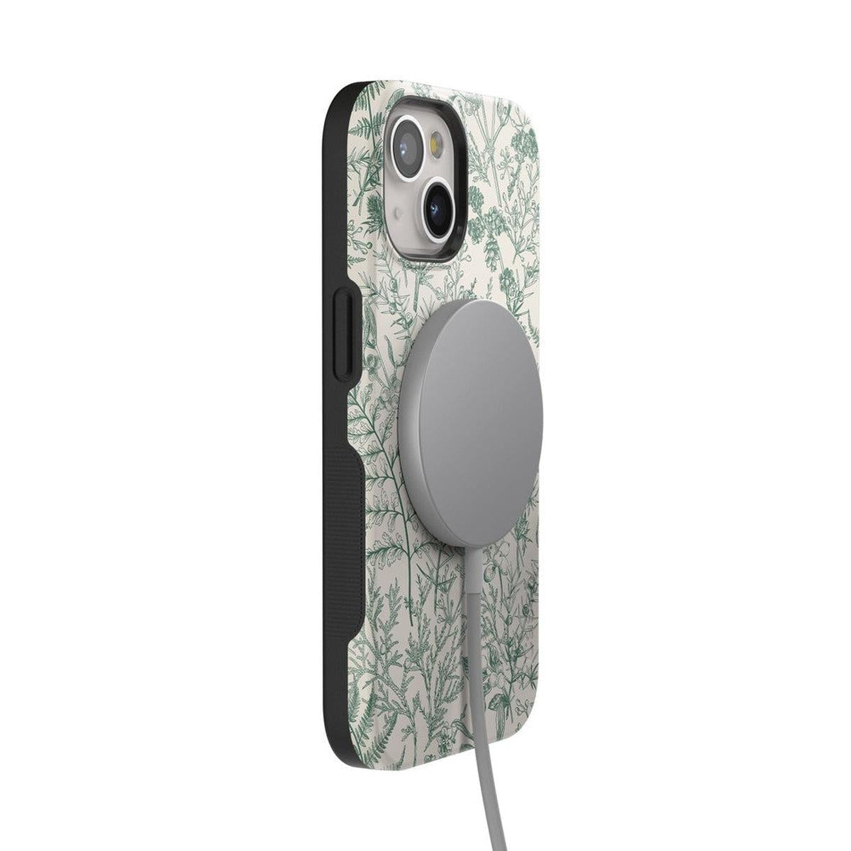 Sage Garden | Green Floral Case iPhone Case get.casely