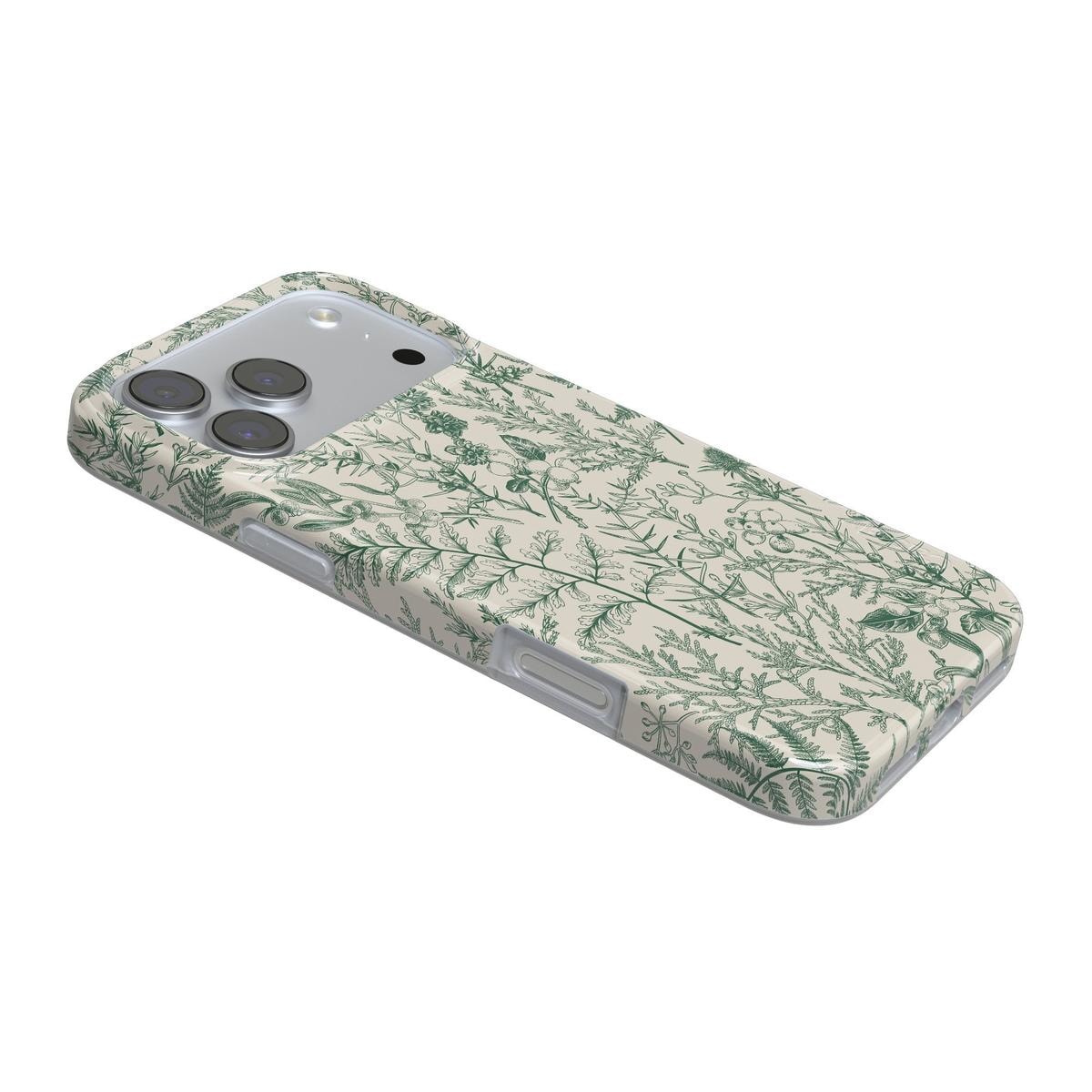 Sage Garden | Green Floral Case iPhone Case get.casely