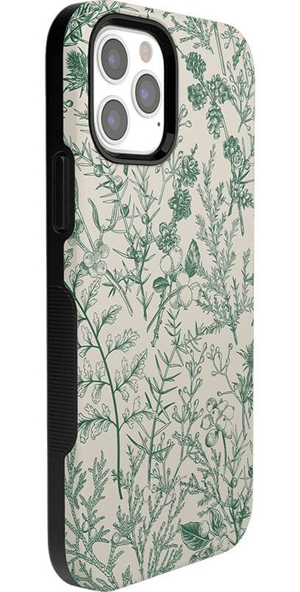 Sage Garden | Green Floral Case iPhone Case get.casely
