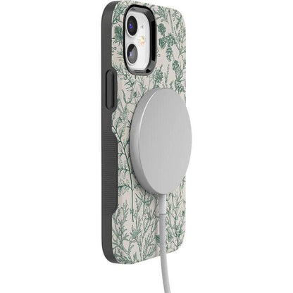 Sage Garden | Green Floral Case iPhone Case get.casely