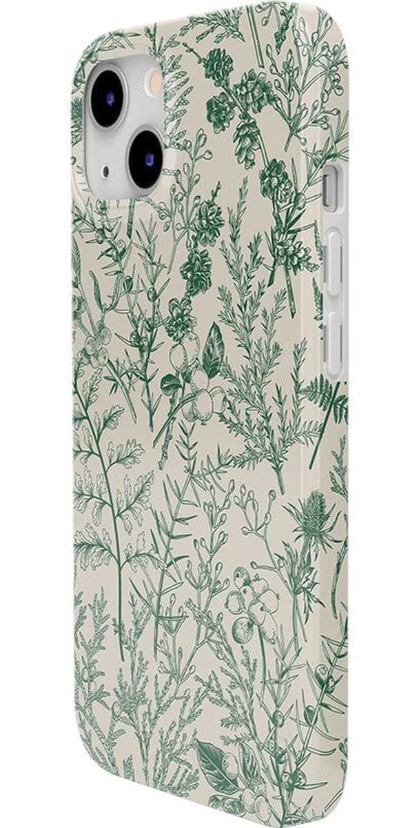 Sage Garden | Green Floral Case iPhone Case get.casely