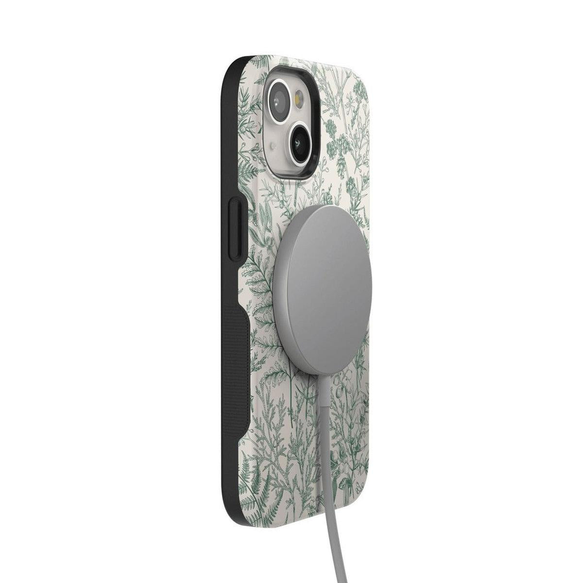 Sage Garden | Green Floral Case iPhone Case get.casely