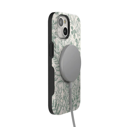 Sage Garden | Green Floral Case iPhone Case get.casely