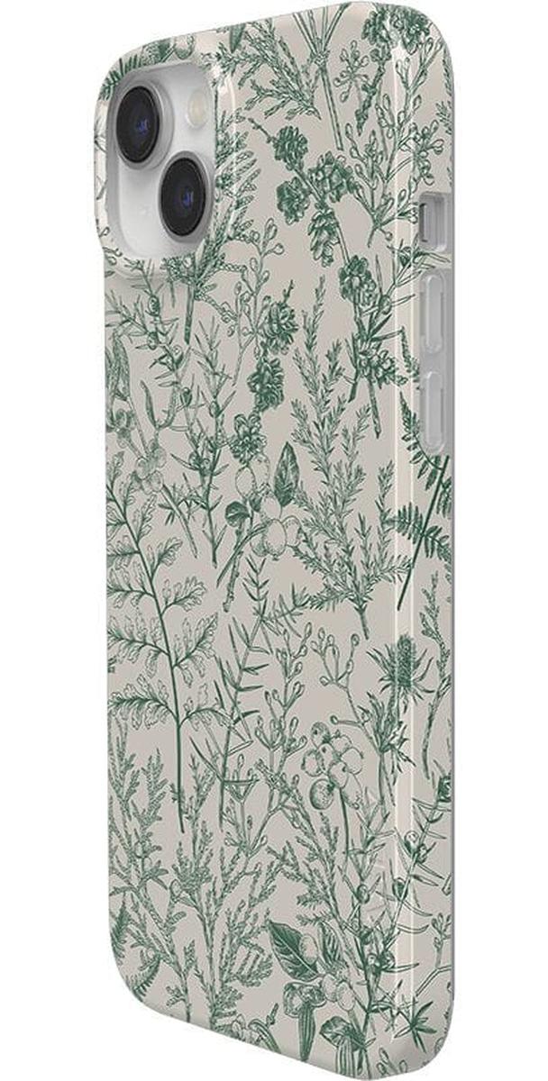 Sage Garden | Green Floral Case iPhone Case get.casely
