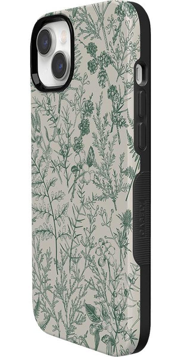Sage Garden | Green Floral Case iPhone Case get.casely